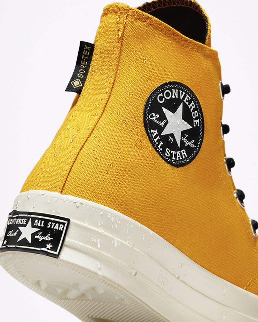 Zapatillas Altas Converse Engineered Optimism Chuck 70 GORE-TEX Mujer Amarillo Negras | PE 2E0W7L